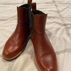Nisolo Carmen Chelsea Boot in Brandy, size 8.5